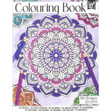 Livro colorir mandalas 72 folhas - Papelaria Encantada