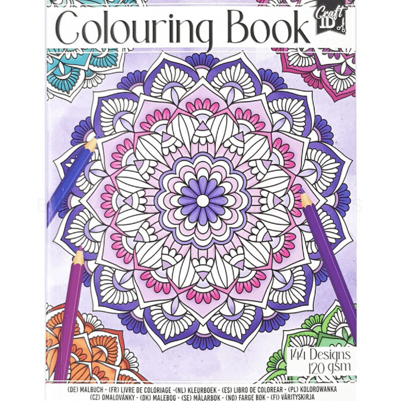 Livro colorir mandalas 72 folhas - Papelaria Encantada