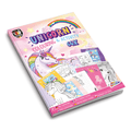 Livro de atividades e colorir Unicórnio - Papelaria Encantada