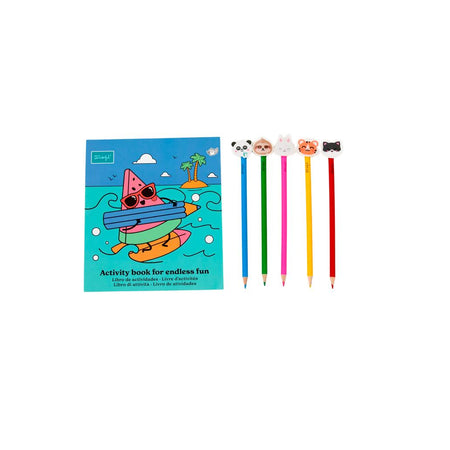 Livro de atividades para diversão sem fim Mr.wonderful - Papelaria Encantada