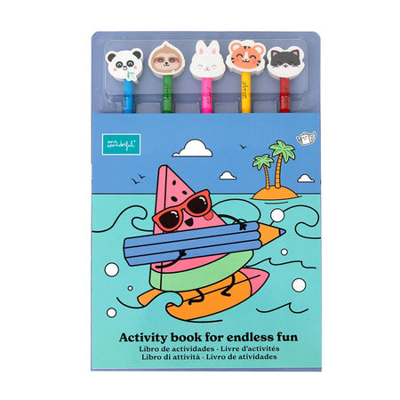 Livro de atividades para diversão sem fim Mr.wonderful - Papelaria Encantada