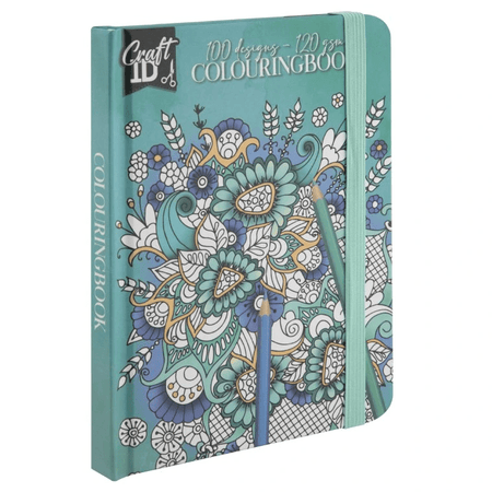 Livro de bolso A6 Mandalas 50 paginas - Papelaria Encantada