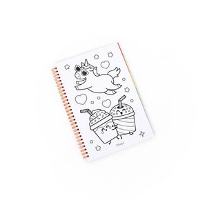 Livro de colorir e autocolantes - It's time to have fun Mr.wonderful - Papelaria Encantada