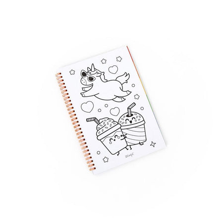 Livro de colorir e autocolantes - It's time to have fun Mr.wonderful - Papelaria Encantada