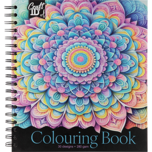 Livro de colorir Mandalas Flores - Papelaria Encantada