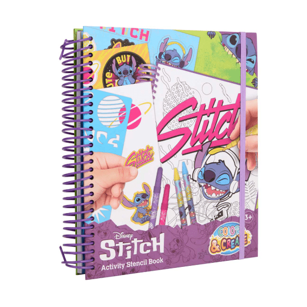 Livro de desenho e Atividades Stitch - Papelaria Encantada