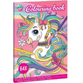 Livro para colorir 64 páginas unicórnio A4 - Papelaria Encantada