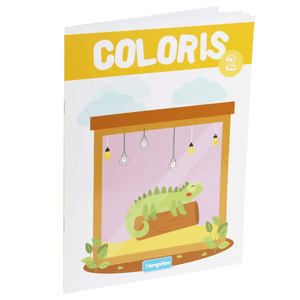 Livro para colorir - Coloris 2 - Papelaria Encantada