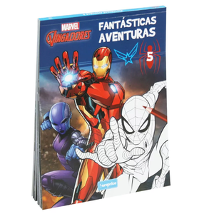 Livro para colorir - Disney Fantásticas Aventuras – 5 - Papelaria Encantada
