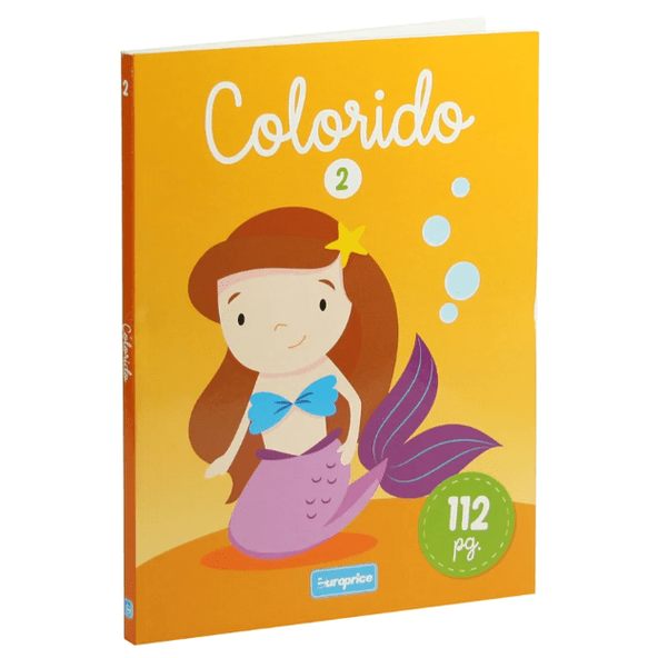 Livro para pintar Colorido - 2 - Papelaria Encantada