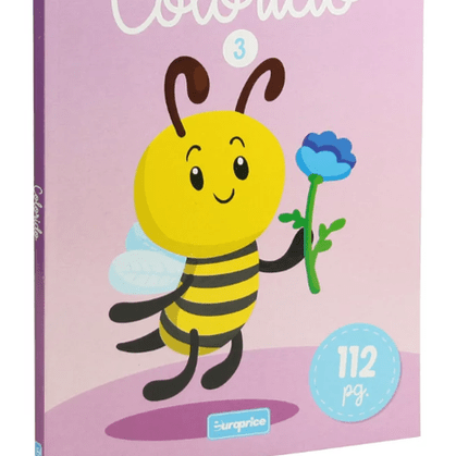 Livro para pintar Colorido - 3 - Papelaria Encantada