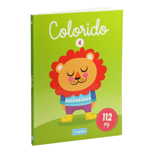 Livro para pintar Colorido - 4 - Papelaria Encantada