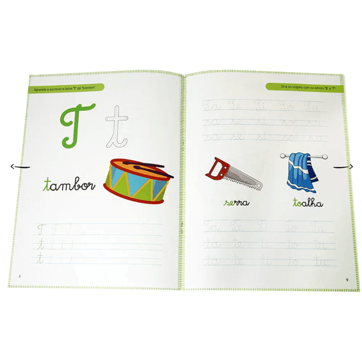 Livros didáticos - Números e Letras – Consoantes II - Papelaria Encantada
