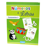 Livros didáticos - Números e Letras – Consoantes II - Papelaria Encantada