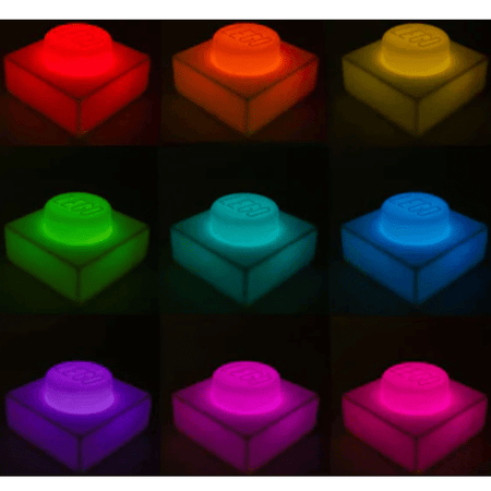 Luz de presença Lego bloco 1x1 - Papelaria Encantada