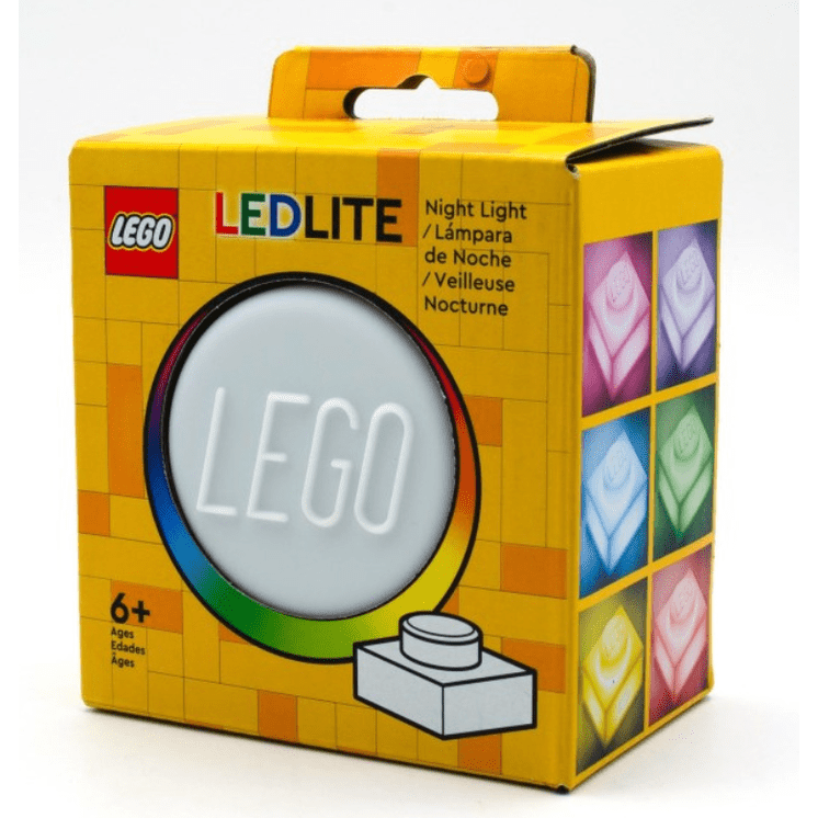 Luz de presença Lego bloco 1x1 - Papelaria Encantada