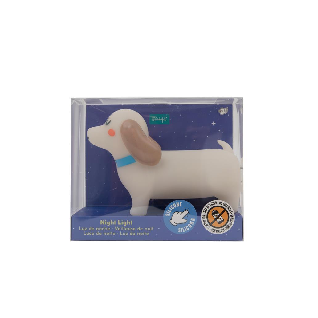 Luz de presença mágica para sonhos bonitos - Cão Salsicha - Mr. Wonderful - Papelaria Encantada