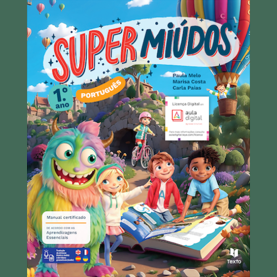 Manual do aluno - Supermiúdos Português 1 - Papelaria Encantada