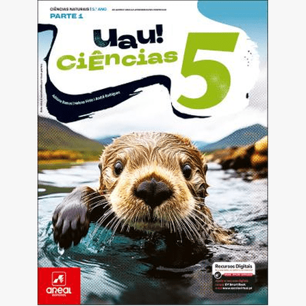 Manual UAU! Ciências 5 - Ciências Naturais - 5.º Ano - Papelaria Encantada