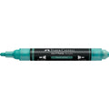 Marcador Acrílico Faber - Castell Multimark Aqua Green - Papelaria Encantada