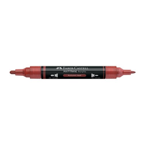 Marcador Acrílico Faber - Castell Multimark Autumn Leaf - Papelaria Encantada