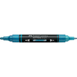 Marcador Acrílico Faber - Castell Multimark Blue Metalic - Papelaria Encantada
