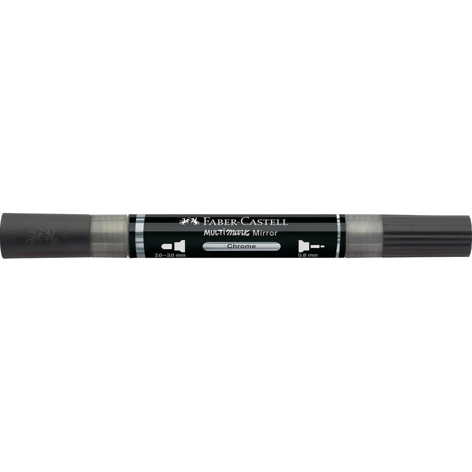 Marcador Acrílico Faber - Castell Multimark Chrome - Papelaria Encantada