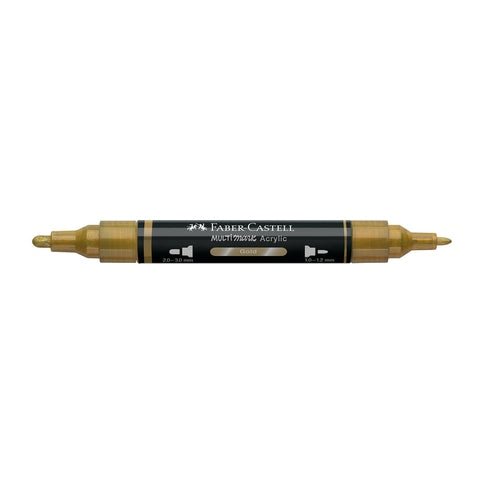 Marcador Acrílico Faber - Castell Multimark Gold - Papelaria Encantada