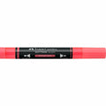 Marcador Acrílico Faber - Castell Multimark Orange Neon - Papelaria Encantada