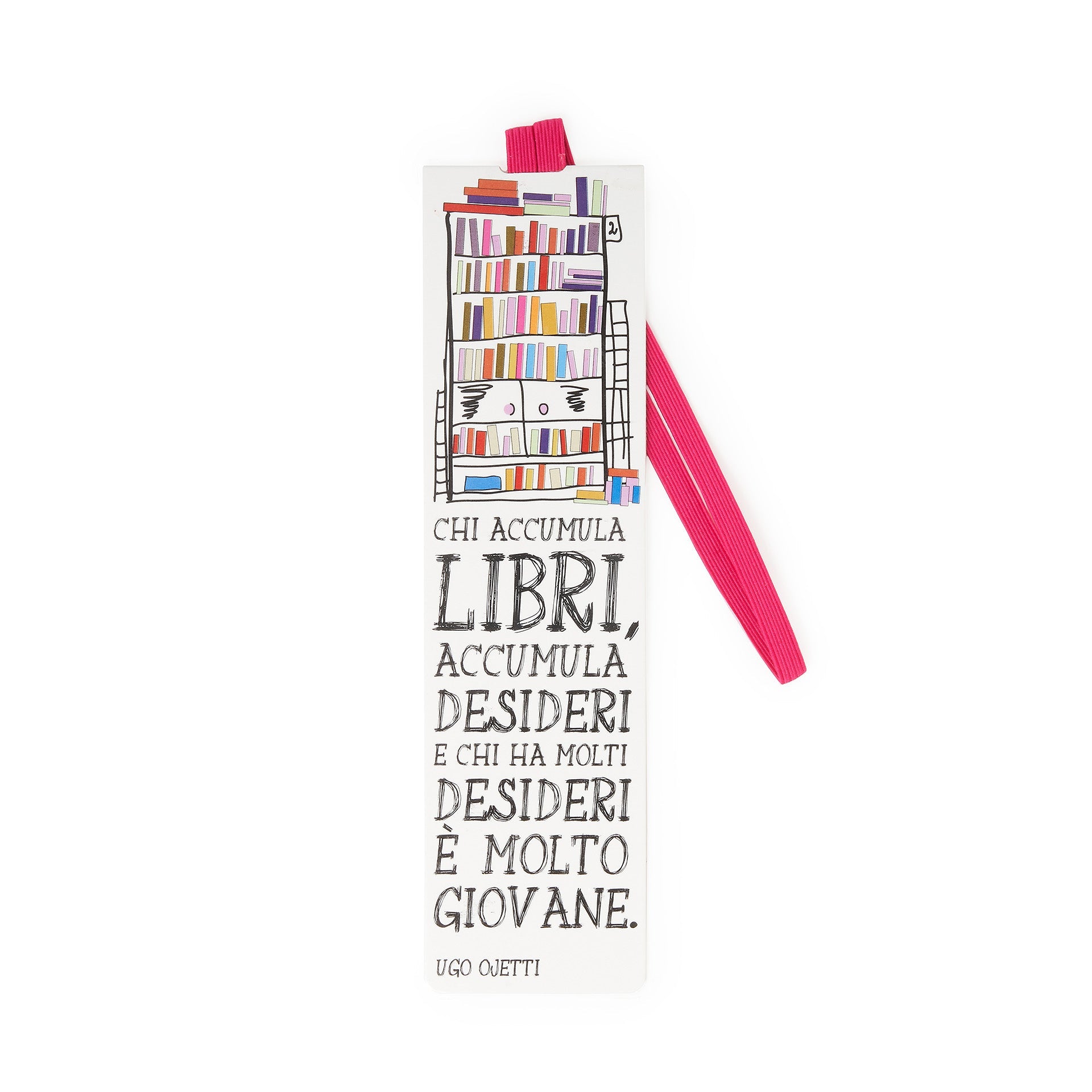 Marcador de livro com elástico Accumula Libri Legami - Papelaria Encantada