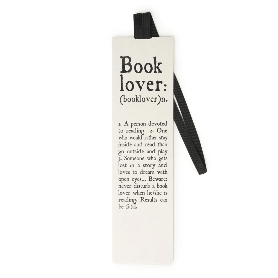 Marcador de livro com elástico Book lover Legami - Papelaria Encantada
