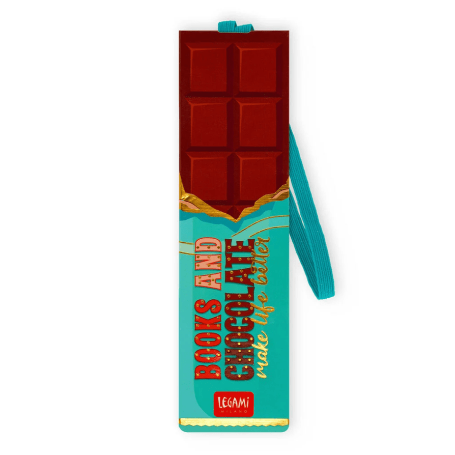 Marcador de livro com elástico Chocolate Legami - Papelaria Encantada