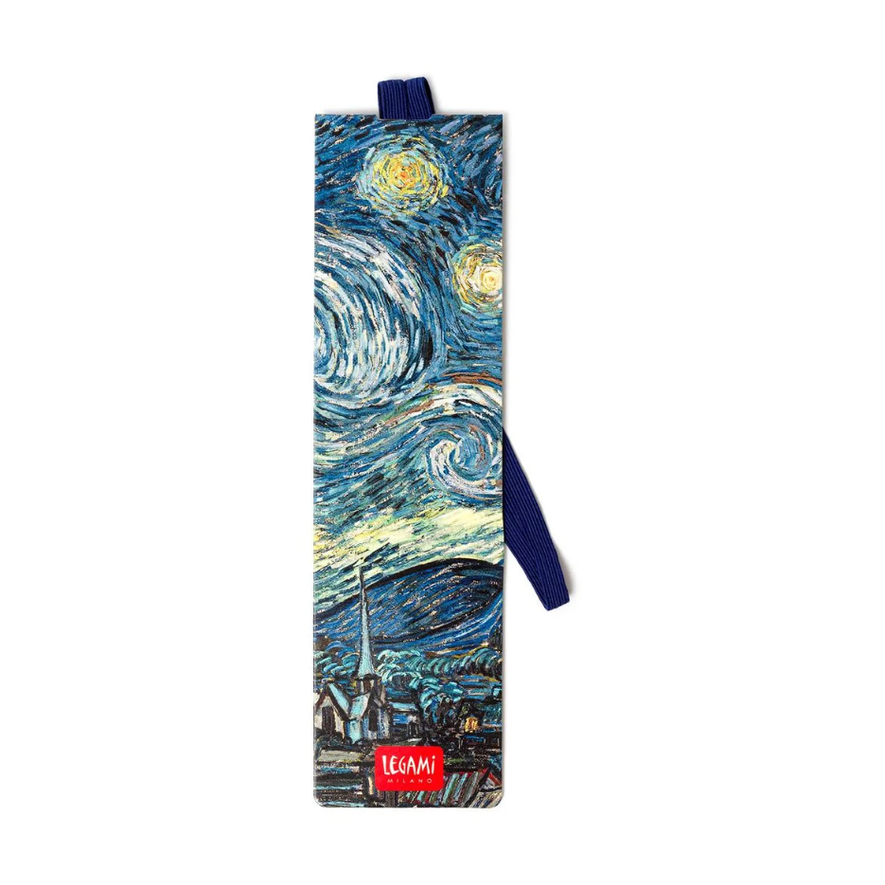 Marcador de livro com elástico Vincent Van Gog Legami - Papelaria Encantada