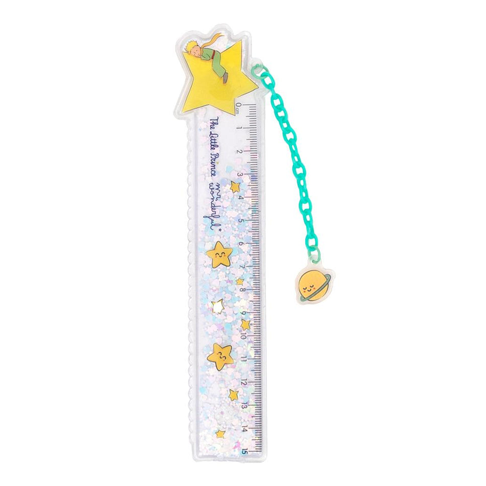 Marcador de Livro em Régua O Principezinho - Estrela Mr. Wonderful - Papelaria Encantada