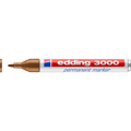 Marcador Edding 3000 Castanho Claro - Papelaria Encantada