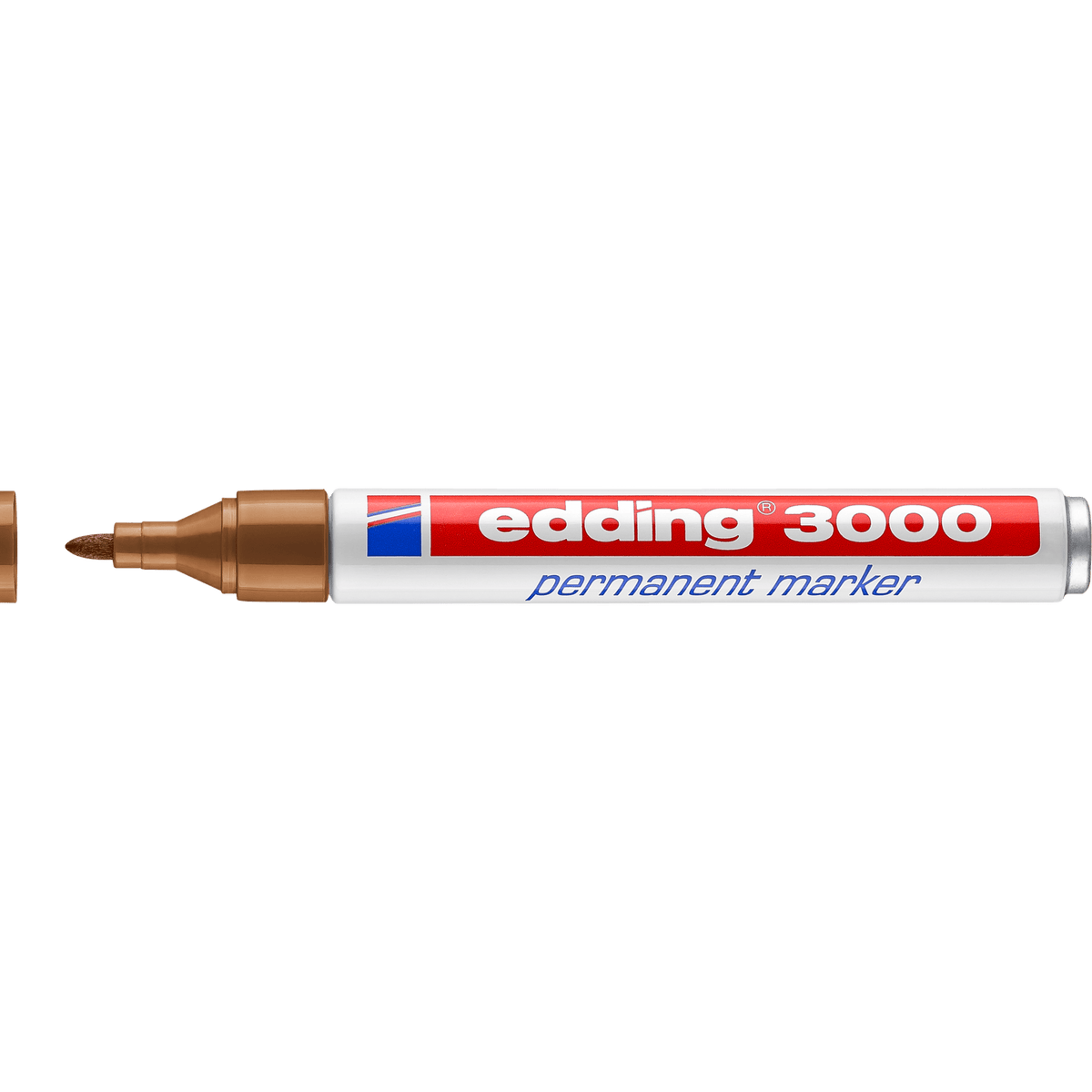 Marcador Edding 3000 Castanho Claro - Papelaria Encantada