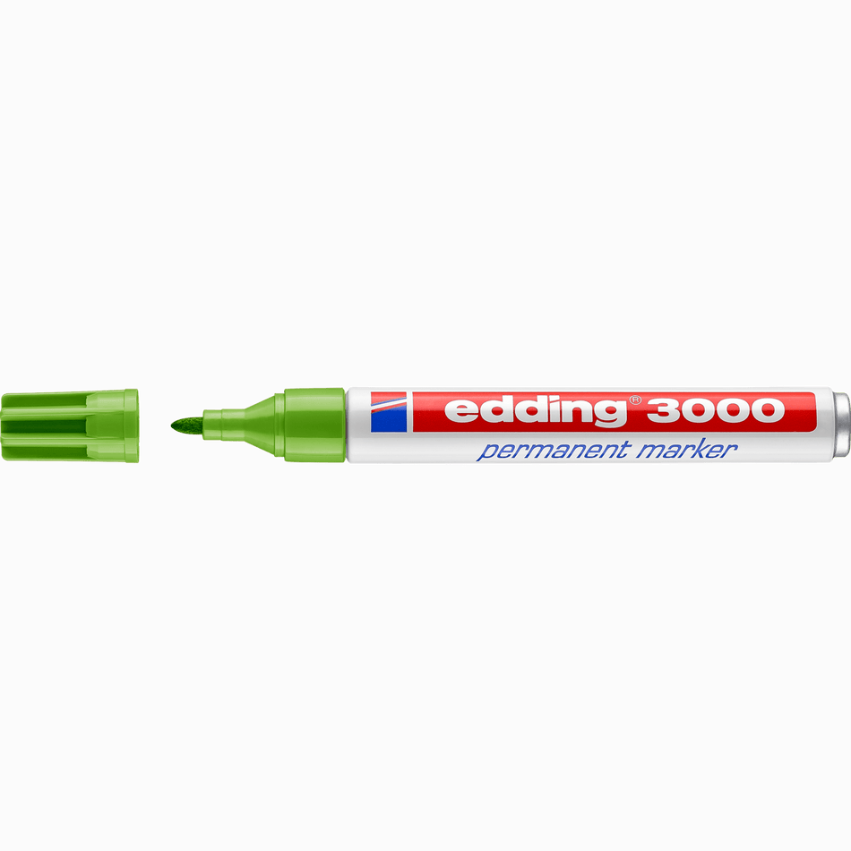 Marcador Edding 3000 Verde Claro - Papelaria Encantada