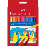 Marcador Faber-Castell 24 unidades - Papelaria Encantada