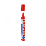 Marcador para quadro banco edding 660 Vermelho - Papelaria Encantada
