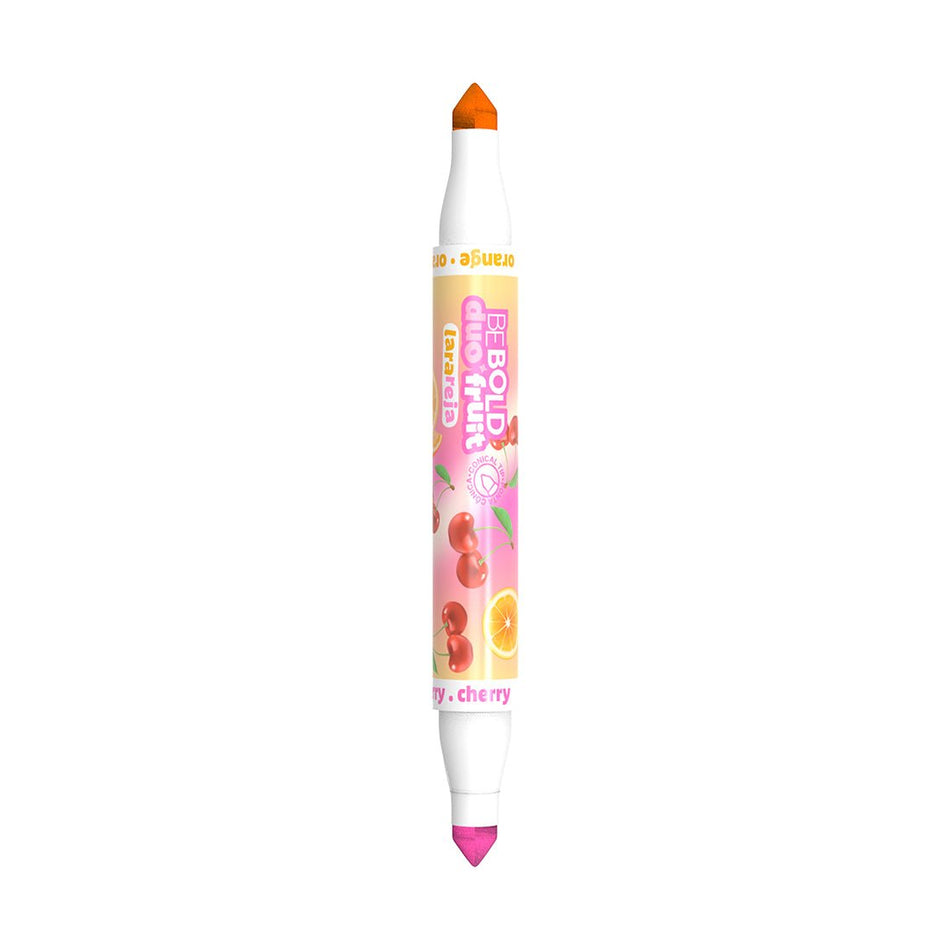 Marcador perfumado duo fruit Larareja bebold Newpen - Papelaria Encantada