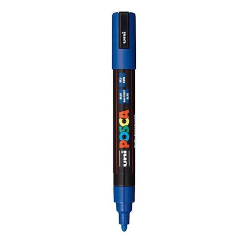 Marcador POSCA PC-5M Azul - Papelaria Encantada