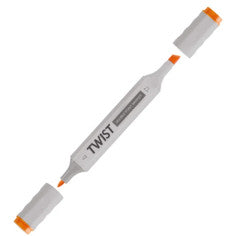 Marcadores ponta dupla Twist Campus C/48