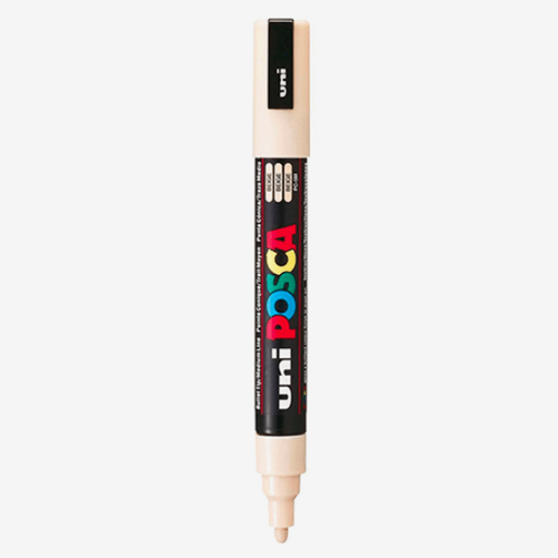 Marcador Uni Posca 1M Marfim 46 - Papelaria Encantada