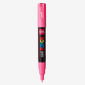 Marcador Uni Posca 1M Rosa 13 - Papelaria Encantada
