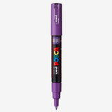 Marcador Uni Posca 1M Violeta 12 - Papelaria Encantada
