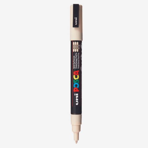 Marcador uni posca 3M Beige 45 - Papelaria Encantada