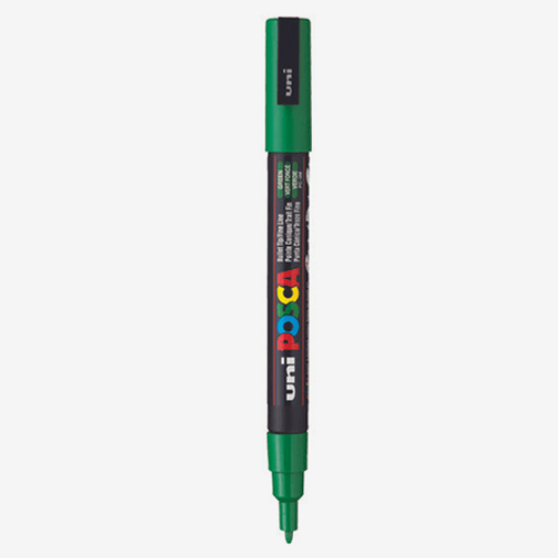 Marcador uni posca 3M Verde - Papelaria Encantada