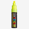 Marcador uni posca 8K Amarelo flurescente - Papelaria Encantada