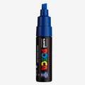 Marcador uni posca 8K Azul 33 - Papelaria Encantada