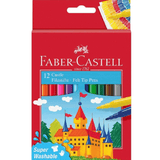 Marcadores FABER - CASTELL 12 un - Papelaria Encantada